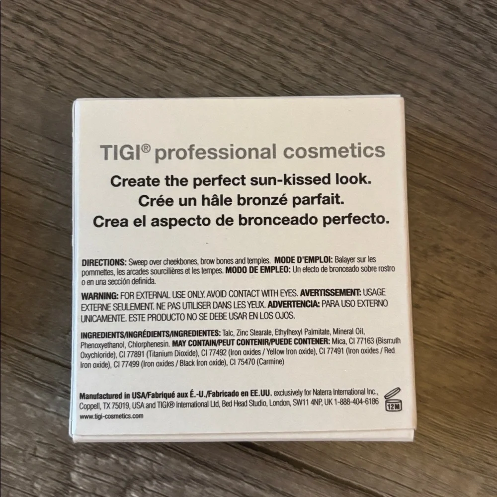 TIGI Warm Bronze Powder